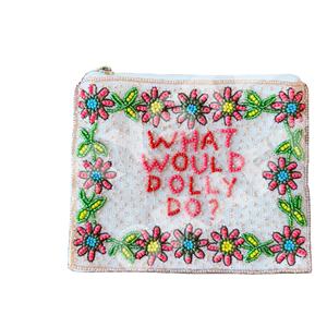 Que ferait Dolly pochette à monnaie perlée belle pochette à monnaie perlée personnalisée portefeuille pour femmes pochette à monnaie à la mode avec - Product Image 1