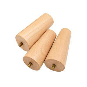 Patas de Muebles de Madera Dura de Primera Calidad, Elegantes Patas de Sofá de Madera para Muebles Residenciales, Comerciales, de Hotel y de Oficina - Product Image 1