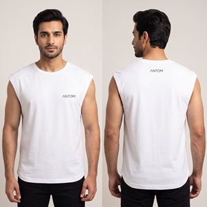<b>Mens</b> Black Racerback Tank Top <b>White</b> Contrast Piping Gym <b>Vest</b> Custom Logo Breathable Bodybuilding Muscle Shirt Athletic Wholesale - Product Image 3