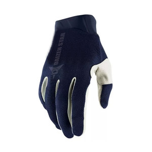 Gants de motocross professionnels DAIZEN STAR INTERNATIONAL en cuir organique, à doigts entiers, antidérapants, antichocs, respirants, compatibles avec les écrans tactiles - Product Image 1