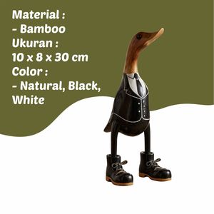 งานฝีมือไม้ไผ่รูปเป็ด - Product Image 3