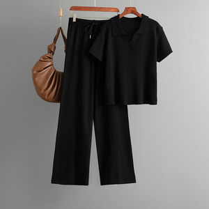 Ensemble 2 pièces pour femme : Pull boutonné et pantalon long – Fabricant de vêtements de marque pour femme - Product Image 4