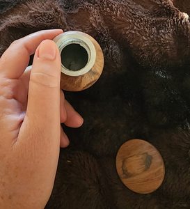 Hermosos Porta Recuerdos Decorativos Modernos de Madera para Cenizas de Niños Fallecidos, Jarrones de Mesa para Condolencias - Product Image 4