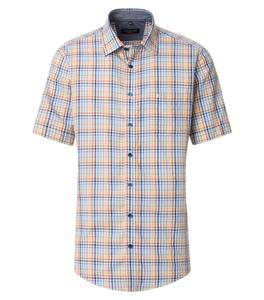 Camisas de Vestir Bordadas a Rayas 100% Algodón para Hombre Aristino, Estilo de Trabajo, Secado Rápido, Transpirables, Manga Corta - Product Image 4