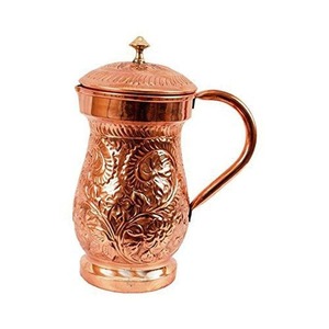 Suministro Directo de Fábrica de Jarra de Cobre Tradicional para una Vida Saludable Inspirada en la Ayurveda, Disponible a un Precio Razonable - Product Image 3