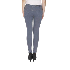 Nuevo Diseño de Jeans de Mezclilla Rectos y Transpirables para Mujer, Estilo Urbano, con Logotipo Personalizado - Product Image 3