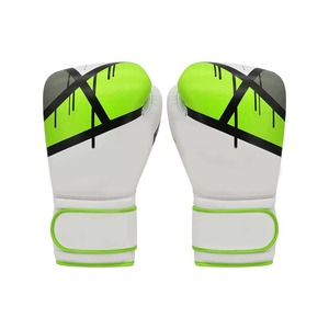 Guantes de Boxeo de Cuero para Hombres, Mujeres y Niños, Guantes de Kickboxing Transpirables con Cierre de Gancho y Bucle, Ligeros y Absorbentes de Impactos - Product Image 4