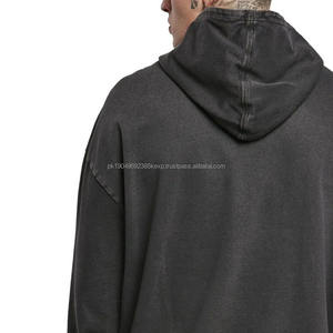 Sudaderas con Lavado Ácido al por Mayor 2026, Transpirables, de Algodón Mezclado, Básicas, con Tejido de Ganchillo Ajustable, Novedad para Invierno 2026 - Product Image 6