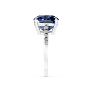 Anillo de Plata 925 con Diamante de Laboratorio para Mujer, Certificado IGI, RJC, ODM, OEM, Fabricante Ético, Venta al Por Mayor E201284 - Product Image 5