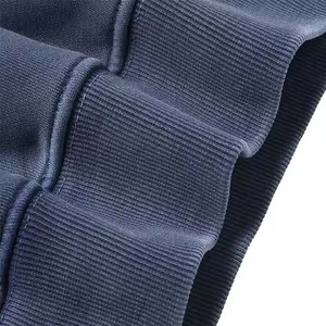Sudadera con capucha de alta calidad para hombre, estilo urbano, mezcla de algodón, tallas grandes, sudaderas con capucha y sudaderas lisas para sublimación. - Product Image 5