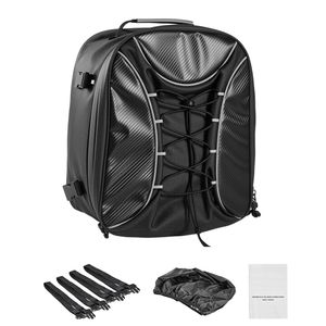 Borsa Posteriore Espandibile Impermeabile in PVC per Moto 22-34L per Sport all'Aperto e Bagagli da Motocicletta - Product Image 1