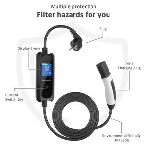 Nouvelle station de charge mobile électrique portable pour tous les modèles S/3/X/Y ST-E210T TYPE 1 TYPE 2 - Product Image 5