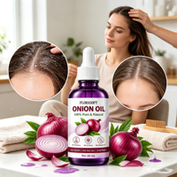 Minyak Esensial Bawang Merah Perawatan Kulit Kepala Menutrisi Anti Rambut Rontok Mempromosikan Pertumbuhan Rambut Pelembap Tersedia Label Pribadi