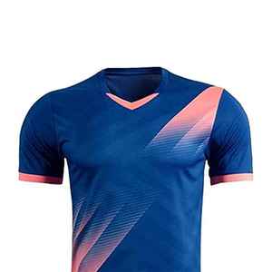 Conjunto de Uniforme de Fútbol Personalizado Unisex Blanco, Manga Corta, Cuello en V, Impreso, Transpirable, Impermeable, Antibacterial, de Poliéster - Product Image 2
