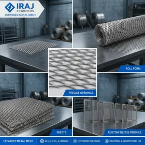 Lámina de Malla Metálica Expandida MS Laminada en Frío de Precisión, Grado 2 a 4, para Filtración Industrial de Alto Rendimiento y Protección de Seguridad - Product Image 6