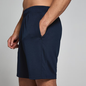 Pantalones Cortos Bermuda de Algodón Gris para Hombre, Cintura Media, Tejido de Punto Informal con Bolsillos, Estilo Transpirable - Product Image 2