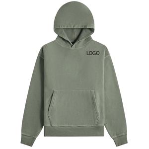 Sweat à capuche élégant pour homme avec poches kangourou, en coton/polyester, confortable, décontracté, durable et au design pratique, à prix abordable. - Product Image 1