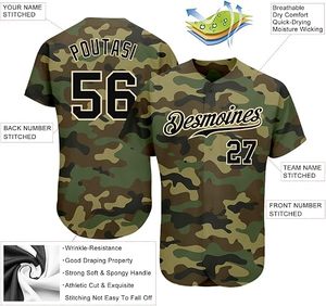 Camisetas de Béisbol Personalizadas Extra Grandes, Camisetas de Softbol con Dos Botones, Nombre, Número y Logotipo Bordados para Hombres, Mujeres y Jóvenes - Product Image 4