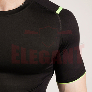 Ropa Deportiva para Hombre, Transpirable, Suave al Tacto, Nueva Llegada 2026, Color Negro, Secado Rápido, Camisetas de Manga Corta para MMA y Fitness - Product Image 5