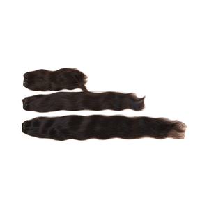 Top Grade Vierge Indien Remy Cheveux Humains Cuticule Aligné Machine Trame Extension De Cheveux Pour Fille Longue Soyeuse Machine Trame Unique Cheveux - Product Image 1