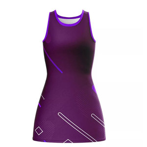 ชุดยูนิฟอร์มเน็ตบอลหญิงคุณภาพสูง ออกแบบเองได้ ชุดกีฬาสำหรับผู้หญิง ชุดเดรสเน็ตบอล ผลิตในปากีสถาน - Product Image 1