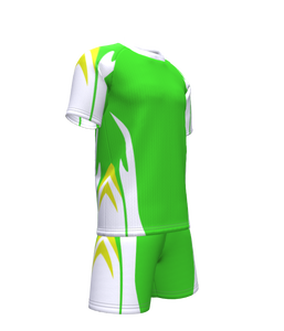 Nouveauté, uniformes de football personnalisés à manches courtes, imprimés par sublimation, respirants, antibactériens, de haute qualité, vente en gros - Product Image 2