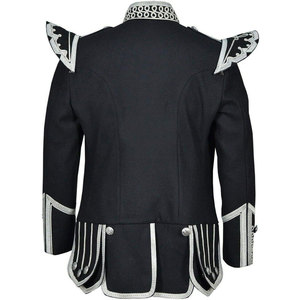 Meilleures ventes 2026 Ventoria Enterprises – Nouvelle veste tunique doublette écossaise 100 % laine pour tambourinier, sur mesure pour homme - Product Image 2