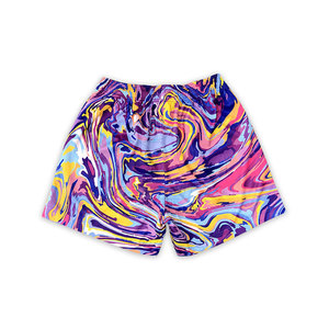 Shorts décontractés pour hommes, taille mi-haute, sublimation, haute qualité, service OEM, 100% coton, séchage rapide, designs personnalisés, nouvelle arrivée - Product Image 4