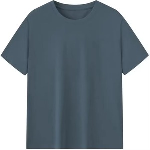 Camiseta Personalizable para Hombre, Talla Grande, 100% Algodón, Manga Corta, Cuello Redondo, Transpirable, de Secado Rápido, Modelo 2025 - Product Image 2