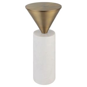 Table de cocktail en aluminium de haute qualité, mobilier de qualité supérieure, table d'appoint en métal, table à vin pour la maison et l'hôtel, laiton - Product Image 2