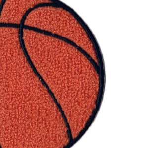 Écusson en chenille personnalisé pour le basketball, à coudre ou à thermocoller, badge sportif pour vestes, chapeaux, sacs à dos, uniformes, design personnalisé - Product Image 5