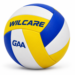 WILCARE Balón de Fútbol Blanco, Azul y Gris con Paneles Cosidos, Logotipo Serigrafiado, Balón Deportivo - Product Image 3