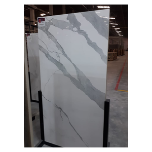 Baldosas de Porcelana Blanca Clásica de Alto Brillo, 80x160cm, Aspecto Mármol, GVT PGVT, para Piso y Pared, 800x1600mm, Calidad de Exportación - Product Image 1