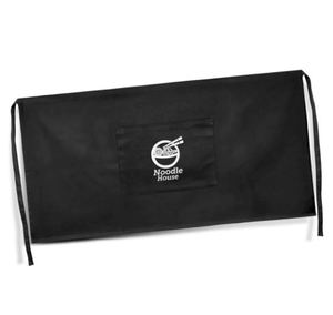 Delantal de cocina moderno de color sólido con bolsillo frontal, delantal de chef para uniforme de personal de restaurante a precio mayorista por fabricante - Product Image 5