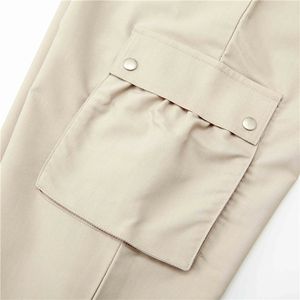 ODM Pantalones Cargo Transpirables Mujer Hasta La Pantorrilla Con Bolsillos - Product Image 4