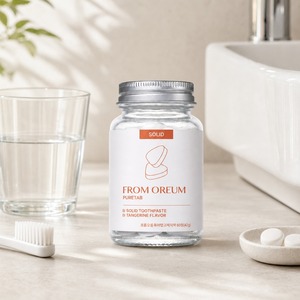 [FROM OREUM] ยาสีฟันแบบเม็ด กลิ่นส้มเชจู สำหรับห้องน้ำแขกในโรงแรม 60 เม็ด - Product Image 4