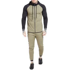 Chándal con Capucha para Hombre, Color Sólido, Manga Larga, Cierre Frontal con Cremallera, Transpirable, Corte Deportivo, Bolsillos Laterales, Ropa de Primavera - Product Image 3