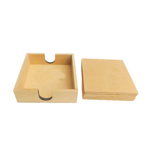 Posavasos de MDF Antideslizantes de 6 mm de Grosor, Forma Hexagonal, Venta al por Mayor, Posavasos de MDF Personalizados - Product Image 3