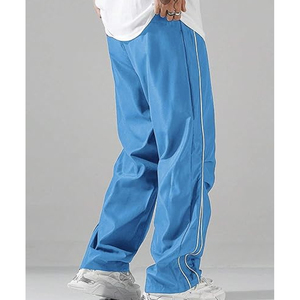 กางเกงกันลมผ้าไนลอนสำหรับผู้ชายกางเกงวอร์มแบบลำลอง - Product Image 3