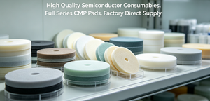 Semiconductor CMP Polishing <b>Disc</b> Chemical Mechanical Abrasive Pad Medium <b>Plastic</b> Packaging 100mm for Wafer Finishing Factory - Product Image 3