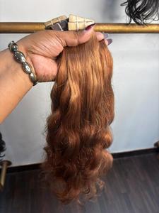 Extensiones de Cabello Humano Remy Indio Ondulado y Liso, Naturales, Ligeras, Ecológicas, en Paquete a Granel - Product Image 3