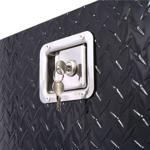 29-Inch Heavy Duty Aluminum Truck Bed <b>Tool</b> <b>Box</b> for Outdoor Trailer Pickup <b>Storage</b> RV Organization Underbody <b>Storage</b> Organizer - Product Image 4