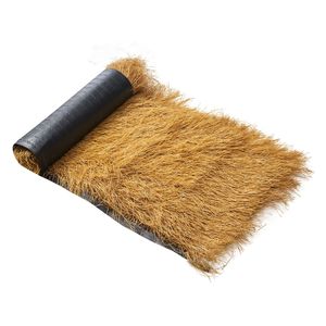Waterproof 1.3 X 3.9 ft Artificial Thatch Grass Roofing Roll Fire Resistant Palapa Tiki <b>Bar</b> Hut Ma Category Roofing Felts - Product Image 5
