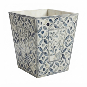 Vase à fleurs tendance de luxe fait main en os incrusté, design géométrique, écologique, personnalisé, spécial Ramadan - Product Image 6