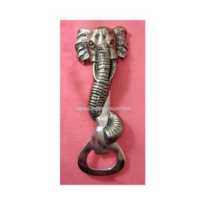 Nouvelle arrivée Décapsuleur de créateur de dernière génération Décapsuleur de vin éléphant en aluminium poli de couleur dorée à bon prix - Product Image 2
