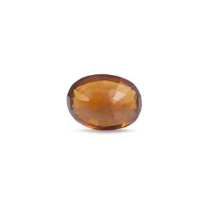 Handcrafted 5.95 Ct Natural Hessonite Gomed Oval Cut Loose Gemstone for Jewelry - Product Image 2
