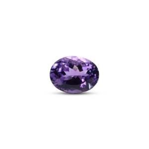 Certified Natural Amethyst 8.55 Carat Faceted Heart Cut Loose Gemstone for Fine Jewelry - Product Image 1