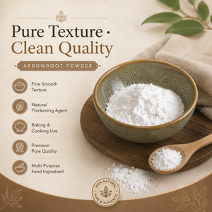 Premium Arrowroot Powder | Natural Food Grade White <b>Starch</b> for Baking Cooking Thickening | Daily Use Export Quality Pack Bulk - Product Image 6
