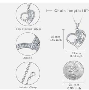 Collar de Plata de Ley 925 con Colgante de Raqueta de Tenis, Regalo para Amantes del Tenis, Joyería Deportiva para Mujer - Product Image 6