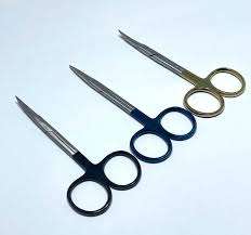 Tijeras de microdisección Iris de 4.5 pulgadas con punta fina curvada - Perfectas para médicos, enfermeras, personal de emergencias médicas y estudiantes - Product Image 4